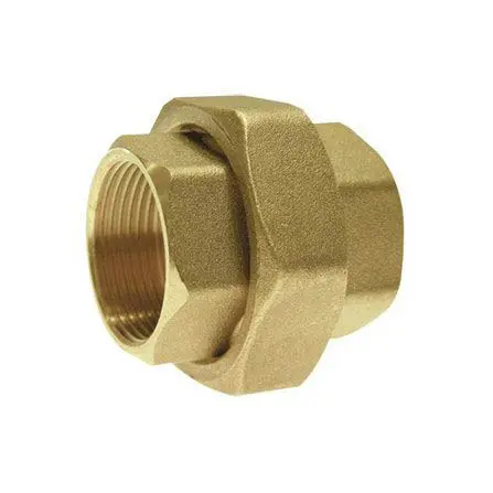 3-DELIGE FITTING - MESSING - 3/4'F X 3/4'F