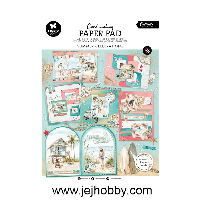 Card making paper pad Summer Celebration