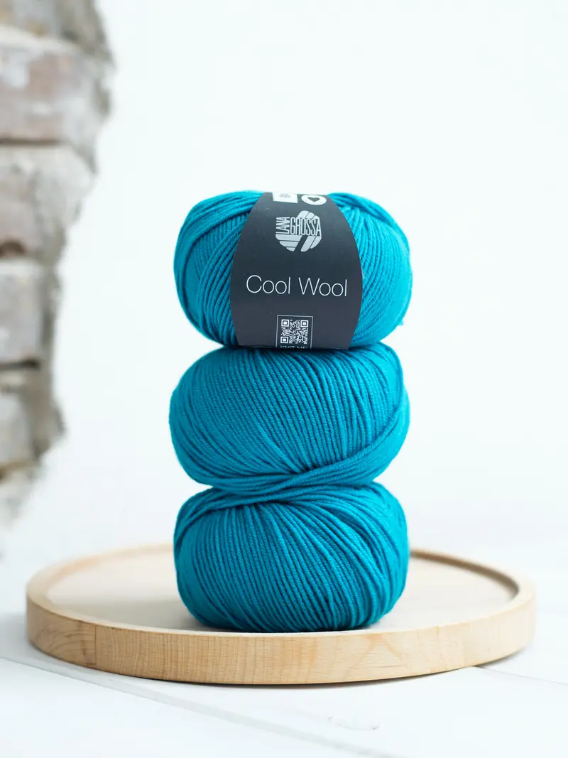 Cool Wool 2036 azuurblauw