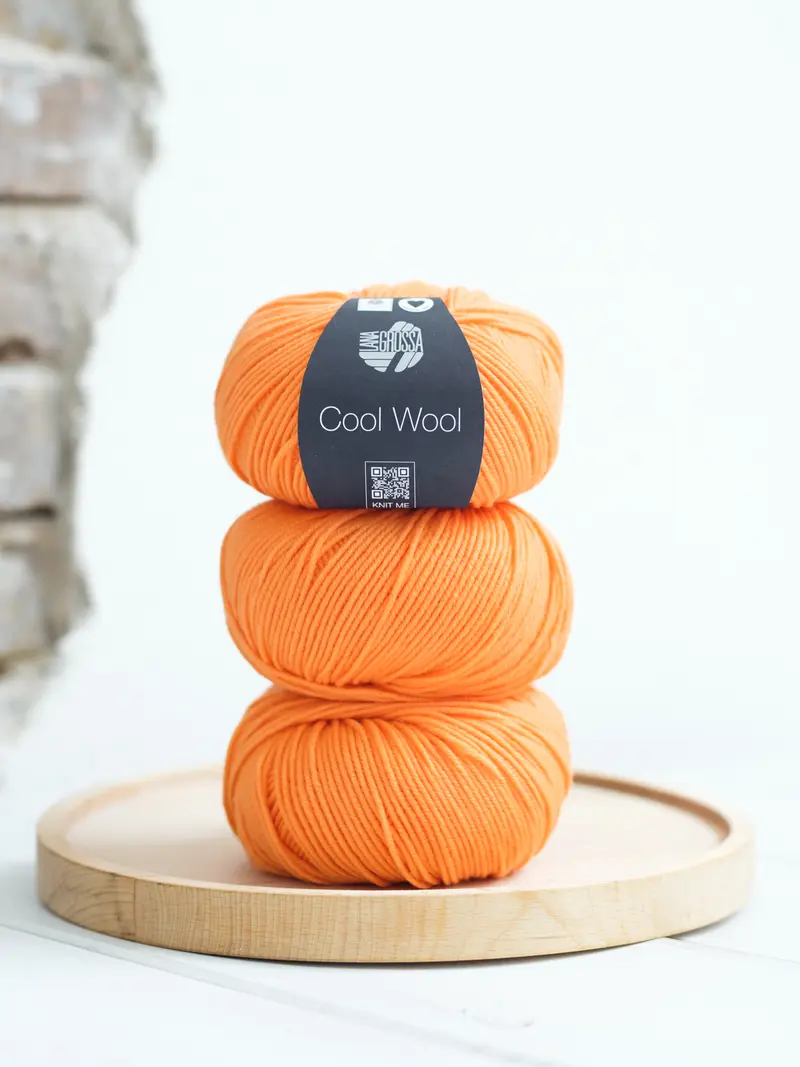 Cool Wool 418 Mandarijn