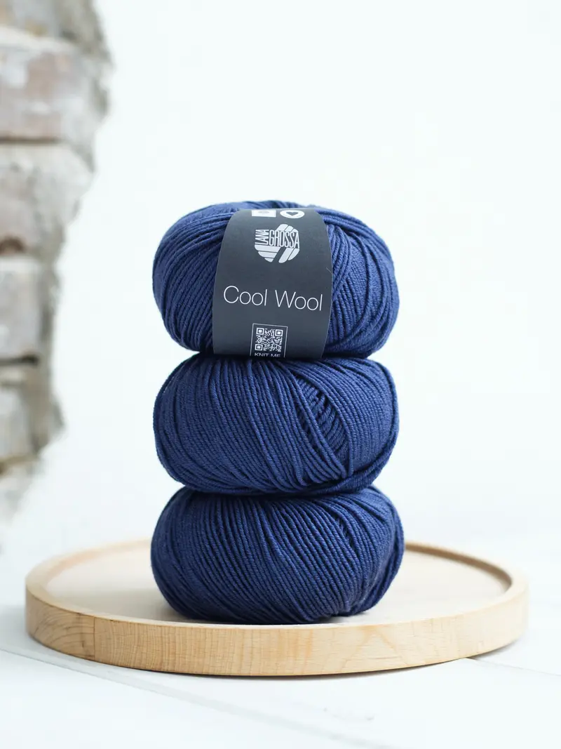 Cool Wool 440 Marineblauw