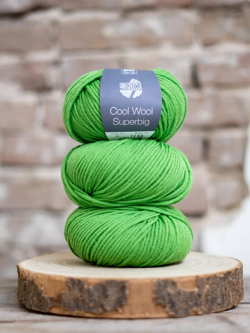 Cool Wool Superbig 025 Meigroen