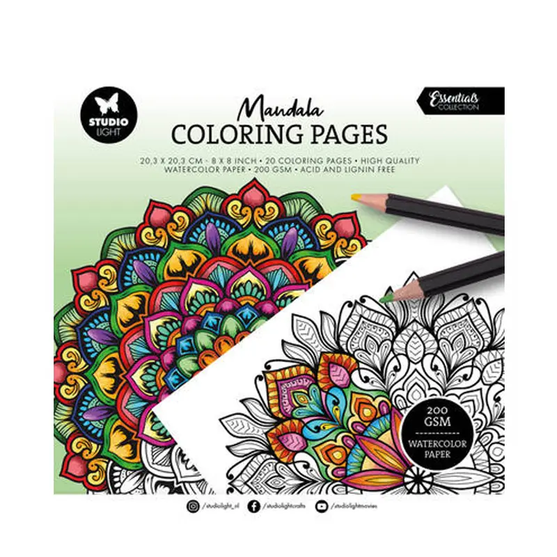 CP460 Mandala kleurboek
