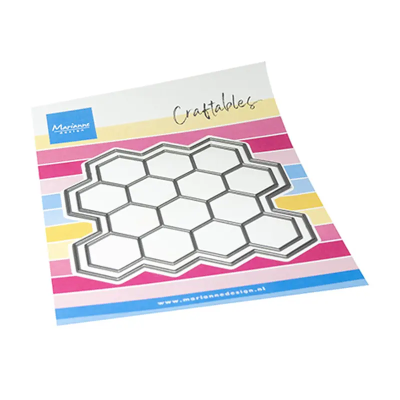 CR1668 Pixel Hexagon