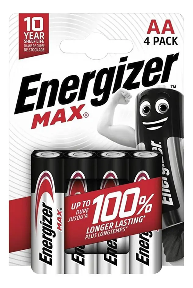 ENERGIZER MAX AA 4ST