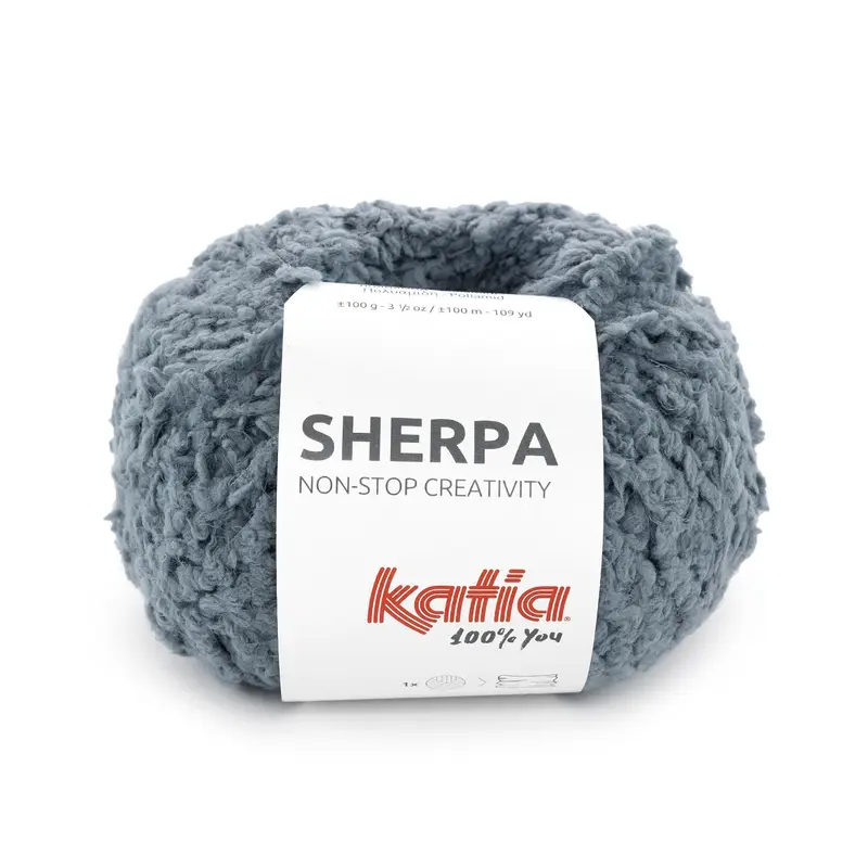 Katia Sherpa Denim (104)
