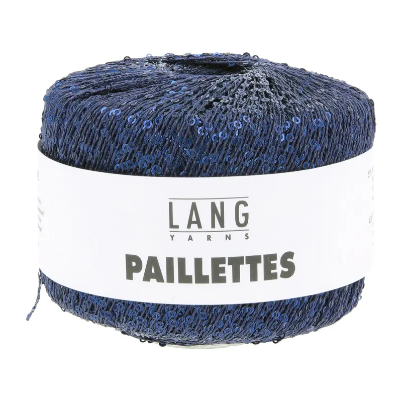 Lang Yarns Paillettes Navy (0010)