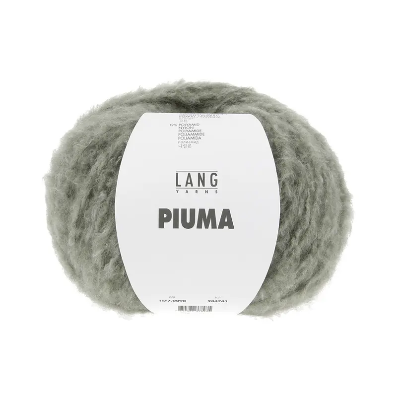 Lang Yarns Piuma 0098 Olijf