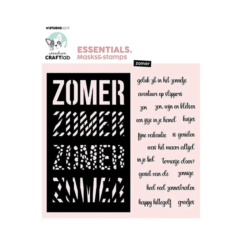 MST08 Mask & stamps Zomer