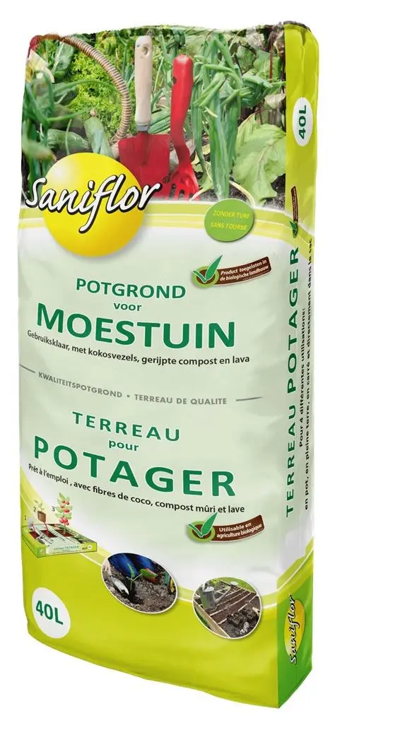 SANIFLOR POTGROND MOESTUIN 40L