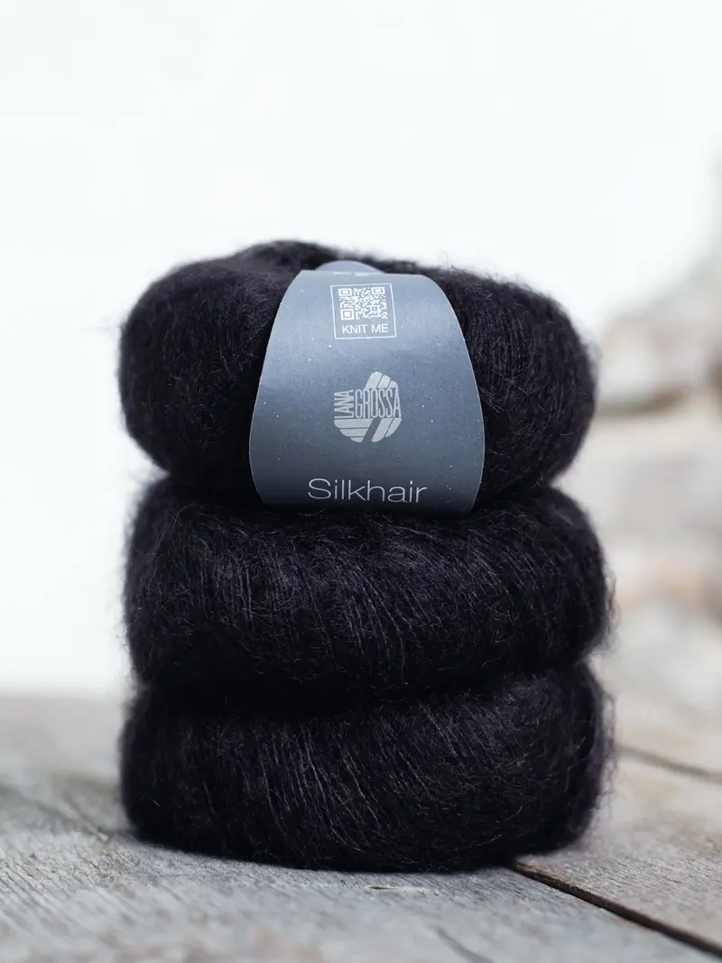 Silkhair 014 Zwart