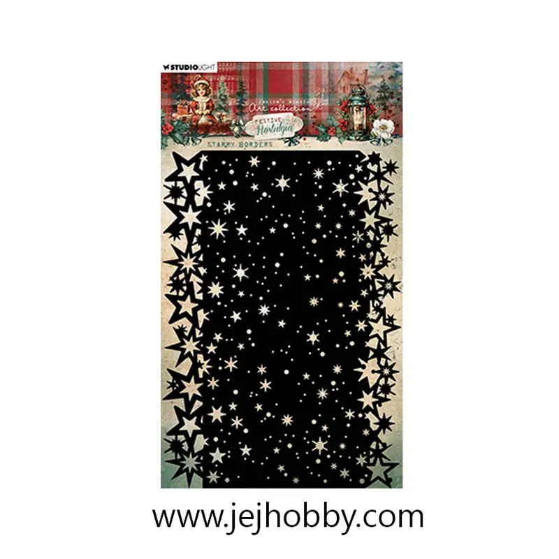 Starry borders Festive Nostalgia