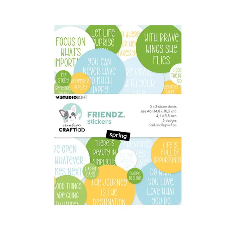 STIC74 Spring stickers
