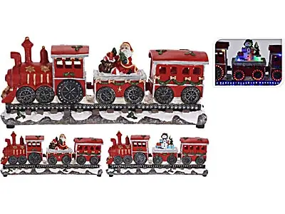 TREIN LED 39CM XMAS